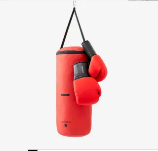Kit Saco Boxeo + Guantes Infantil