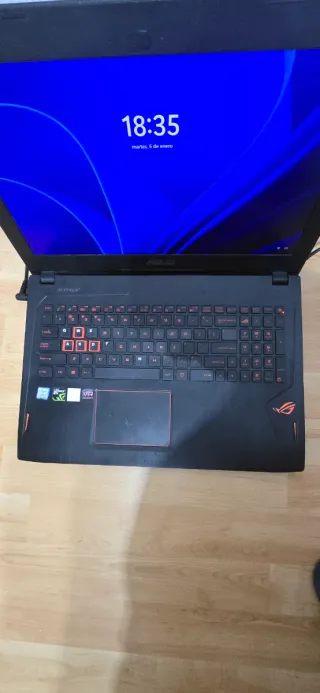 Asus ROG Strix GL502V i7 GTX 1060 + Cargador