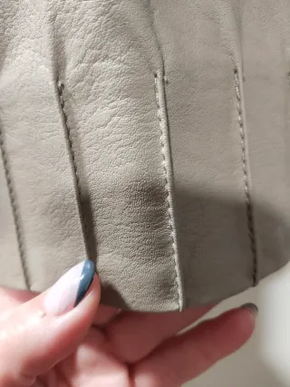 Cazadora bomber beige mujer