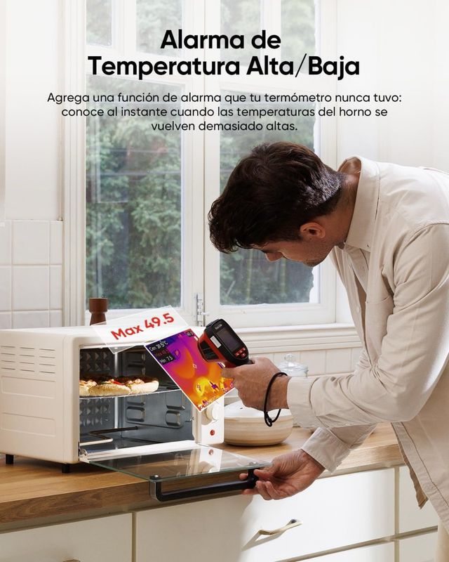 Cámara térmica con pantalla -20°C-550°C NUEVO