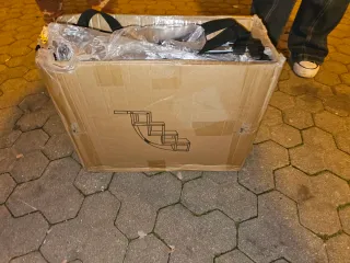 Escalera para mascotas plegable
