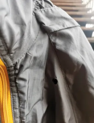 Chaqueta Anorak Vintage Good Wind Gris Multicolor