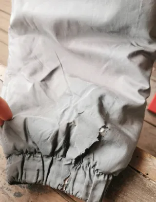 Chaqueta Anorak Vintage Good Wind Gris Multicolor