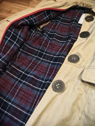 Gabardina Thomas Burberry Beige