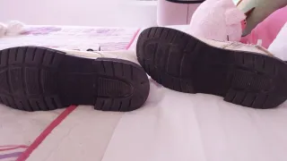 Botas Levi's Blancas Talla 35