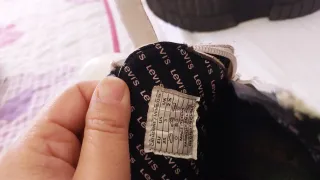 Botas Levi's Blancas Talla 35