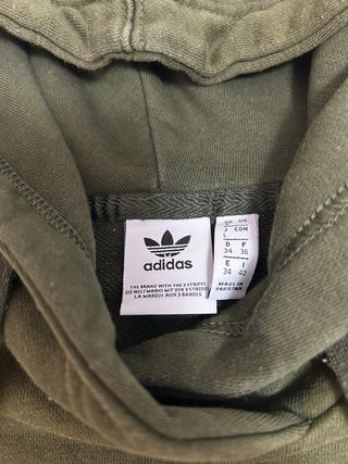 Sudadera Adidas Verde Talla S Mujer