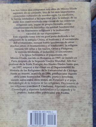 HISTORIA DE LAS IDEAS Y  CREENCIAS RELIGIOSAS Vol2