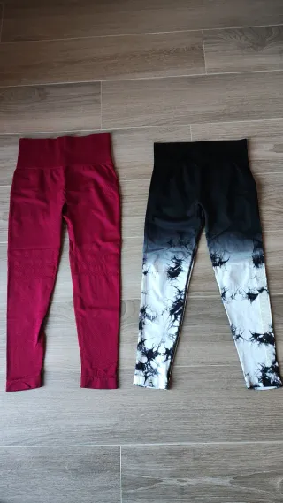 Lote 2 mallas deportivas mujer