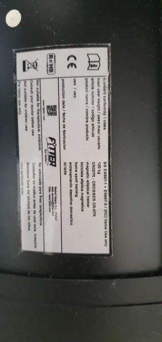 Bicicleta Elíptica Magnética CR007R