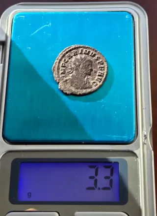 Escasa Moneda Romana Antoniano Carino