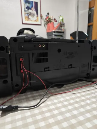 Radiocasete Sony CFS-710L Negro