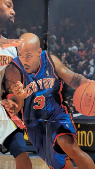 Póster NBA Stephon Marbury New York Knicks
