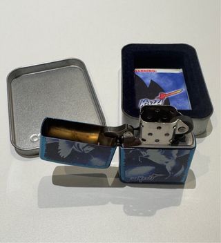 Zippo Mazzi Diseño Pegaso Azul