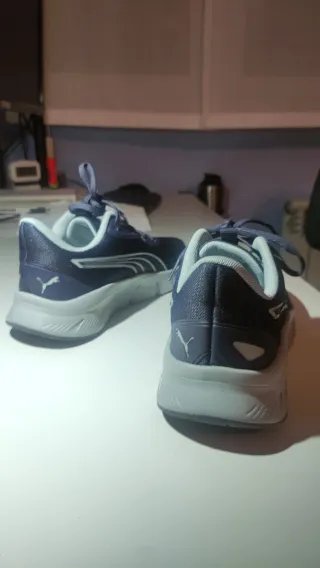 Zapatillas Puma running deportivas azul/gris