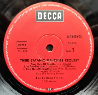 LP 1980 🇩🇪 THE ROLLING STONES - THEIR SATANIC...