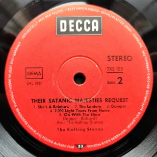 LP 1980 🇩🇪 THE ROLLING STONES - THEIR SATANIC...