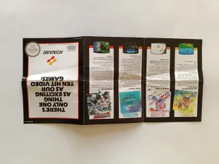 Publicidad Konami Nintendo Games