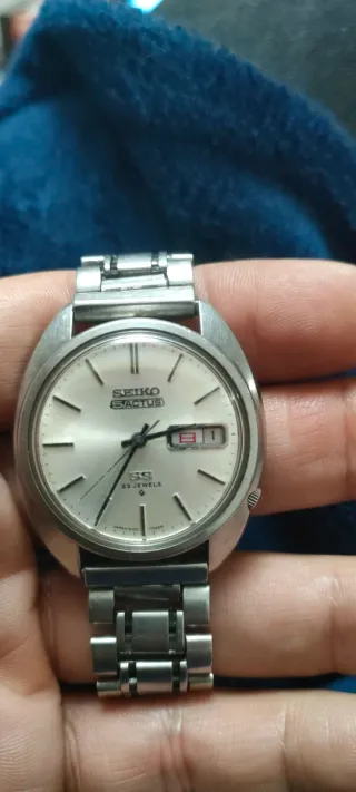Reloj Seiko 5 Actus 24 Jewels. SS