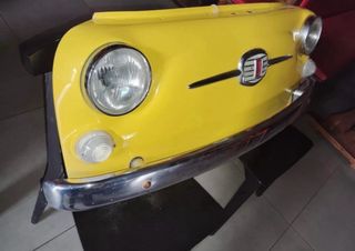 Muso Fiat 500 Giallo