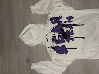 Sudadera Zara Blanca Estampada