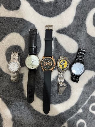 Lote 5 Relojes Hombre