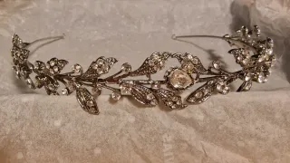 Tiara Pronovias Plata Vieja