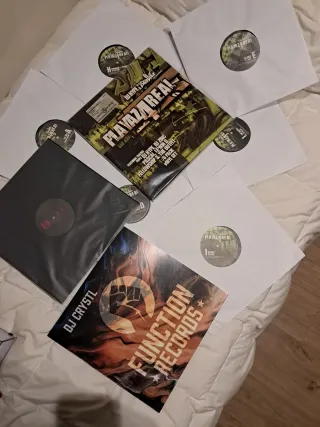 8 Vinilos drum n' Bass DJ Hype, DJ Crystl, Friske