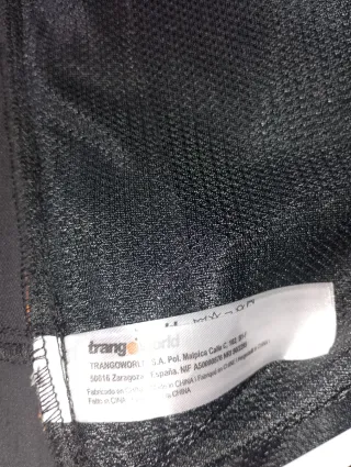 Chaleco Trangoworld Negro Talla M