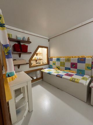 Litera Casita Infantil con Cama Inferior