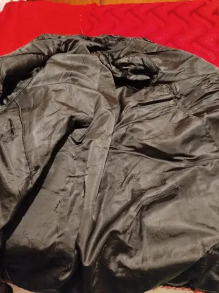 Abrigo Piel Astracán Negro El Corte Inglés