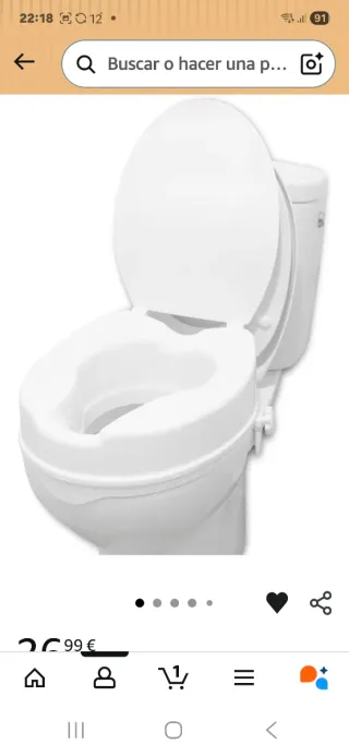 Elevador WC para baño