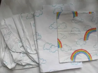 Lote 3 juegos sábanas y cubrecolchón Zara Home