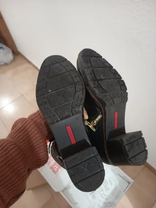 Botines de piel El Corte Inglés talla 37