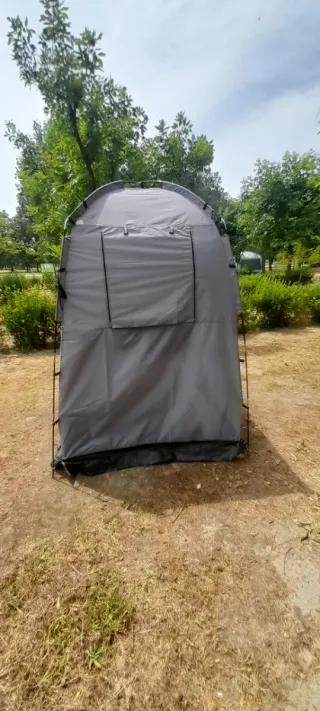 Tienda Cocina Camping Gris  1'50x1'50