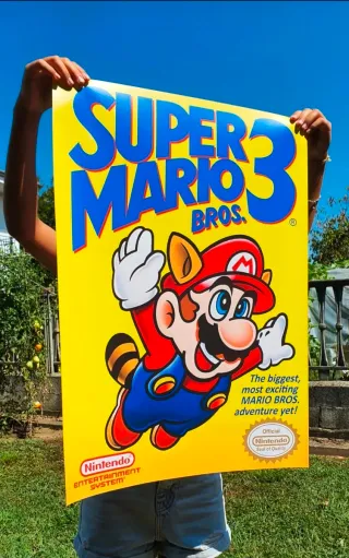 Super Mario Bros 3 Poster PVC 70x50cm