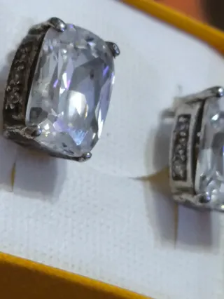 Pendientes Plata Circonita Cúbica