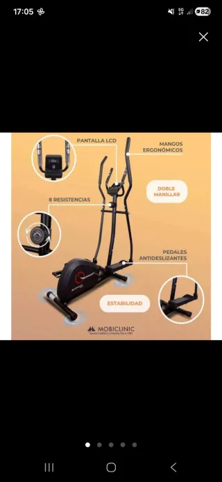 Elíptica doméstica negra