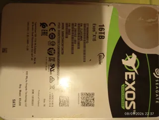 Disco Duro Seagate Exos Enterprise 16TB