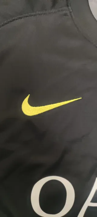 Camiseta Nike Gris 100% Poliéster