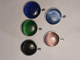 Lote 5 Colgantes Cristal