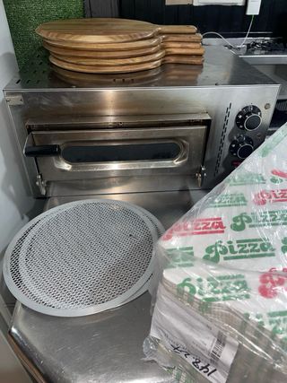 Horno Pizzero y Tostador más accesorios