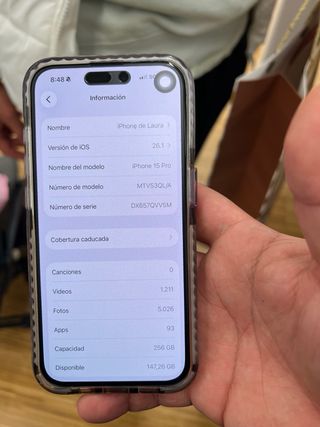 iPhone 15 Pro 256GB Octubre 2023