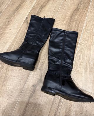 Botas altas negras t.40