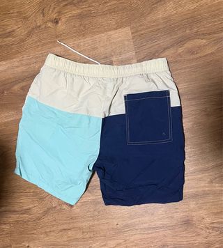 Bañador hombre color block