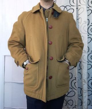Brooksfield Cappotto Uomo Vintage 1971 cashmere