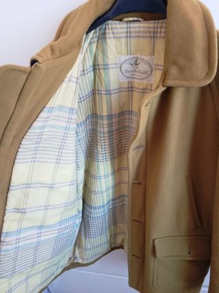 Brooksfield Cappotto Uomo Vintage 1971 cashmere