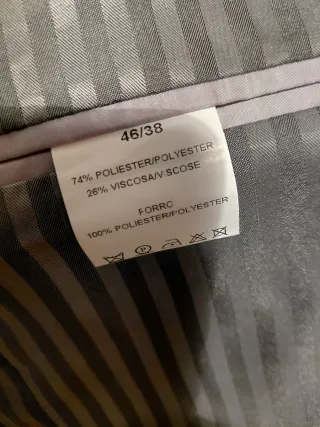 Traje de boda hombre gris