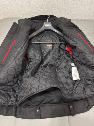 Chaqueta de moto FURYGAN negra hinvierno talla L