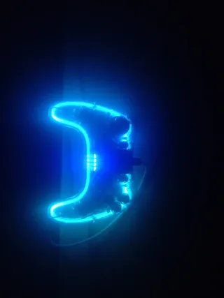 Mando PC Mars Gaming LED Azul